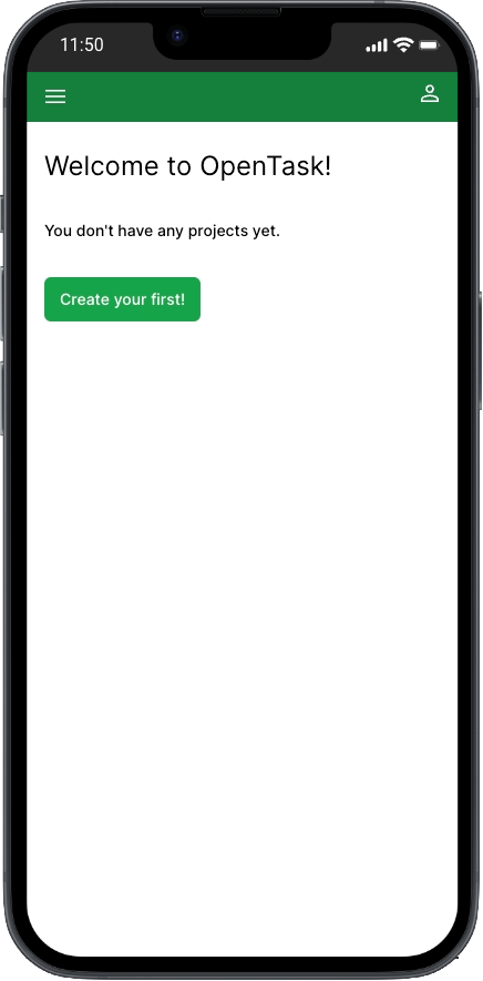 Onboarding Page